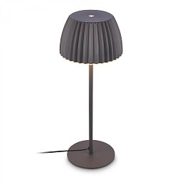 Obrázek pro produkt Loca stolní lampa - 8W, 800lm, LED, dotykový vypínač, stmívatelná, teplá bílá, antracit - BRILONER