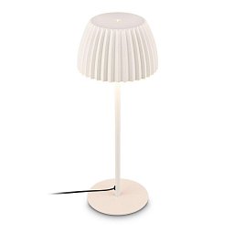 Obrázek pro produkt Loca stolní lampa - 8W, 800lm, LED, dotykový vypínač, stmívatelná, teplá bílá, starobílá - BRILONER