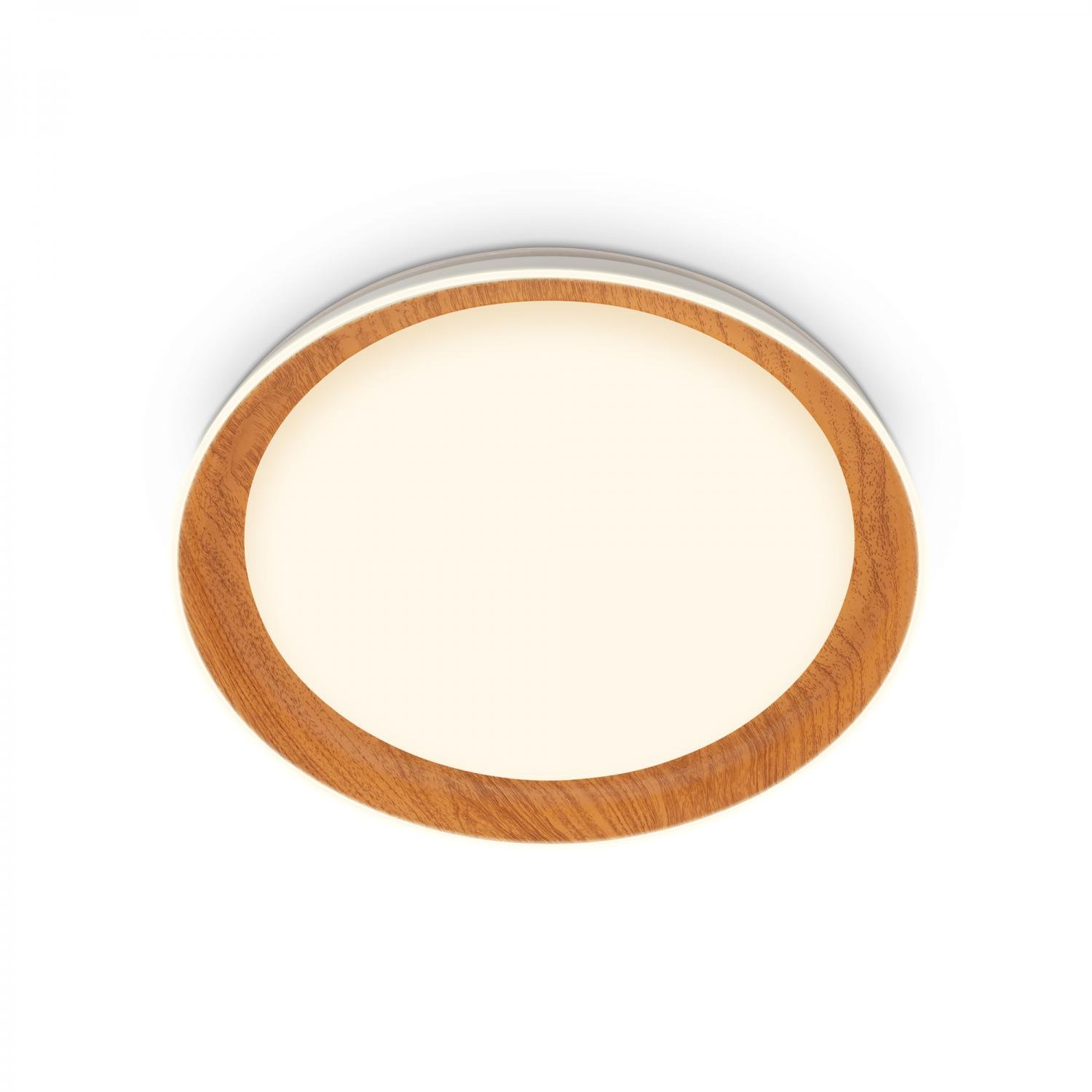 BRILO 3852014 Ijus LED stropní svítidlo, dekor dřeva, svítíci hrana, imitace dřeva - BRILO