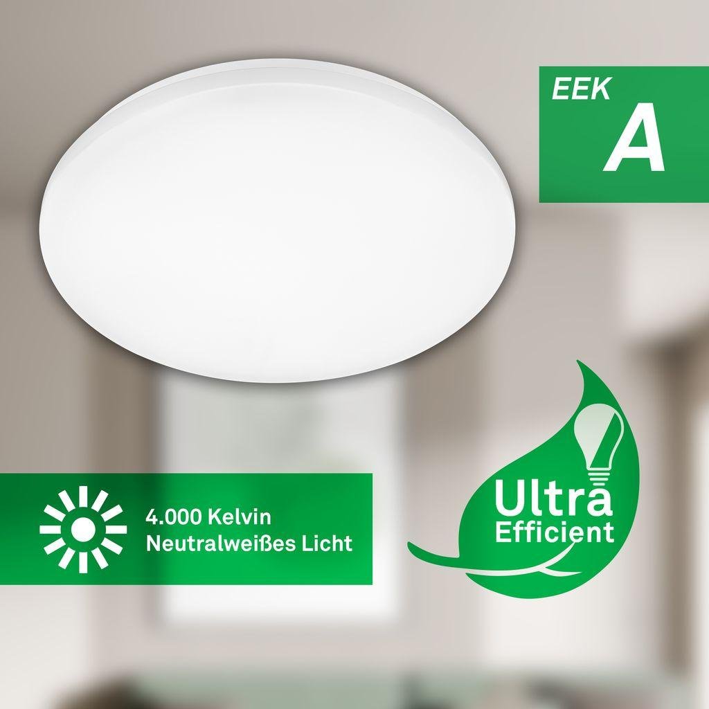 BRILO 3867016 Elipso A stropní svítidlo pr.37,5 cm - 12W, 2520lm, LED, energetická třída A, bílé - BRILO (obrázek 4)