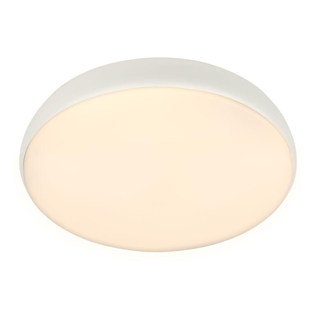 BRILO 3876016 Nikan stropní svítidlo pr.28,5 cm - 22W, 2300lm, LED, stmívatelné, CCT, dálkový ovladač, bílé - BRILO