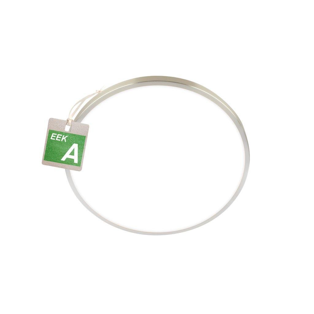 BRILO 3935012 Kaida stropní svítidlo pr.33 cm - 12,7W, 2900lm, LED, energetická třída A, neutrální bílá, matný nikl - BRILO