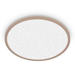 Obrázek pro produkt Slim svítidlo LED panel pr.37,5 cm - 22W, 3000lm, hvězdné nebe, neutrální bílá, béžová - BRILO
