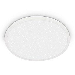 Obrázek pro produkt Slim svítidlo LED panel pr.37,5 cm - 22W, 3000lm, hvězdné nebe, neutrální bílá, bílé - BRILO