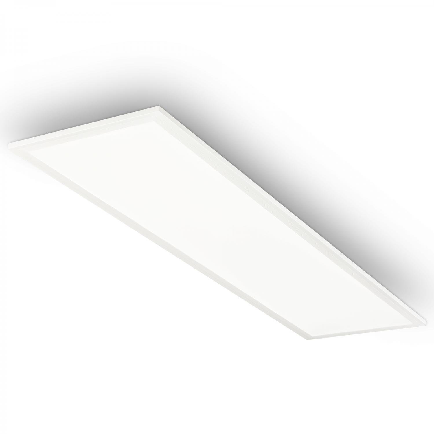 BRILO 7667016 Simple svítidlo LED panel 100x25 cm - 22W, 2300lm, neutrální bílá, IP44, bílé - BRILO