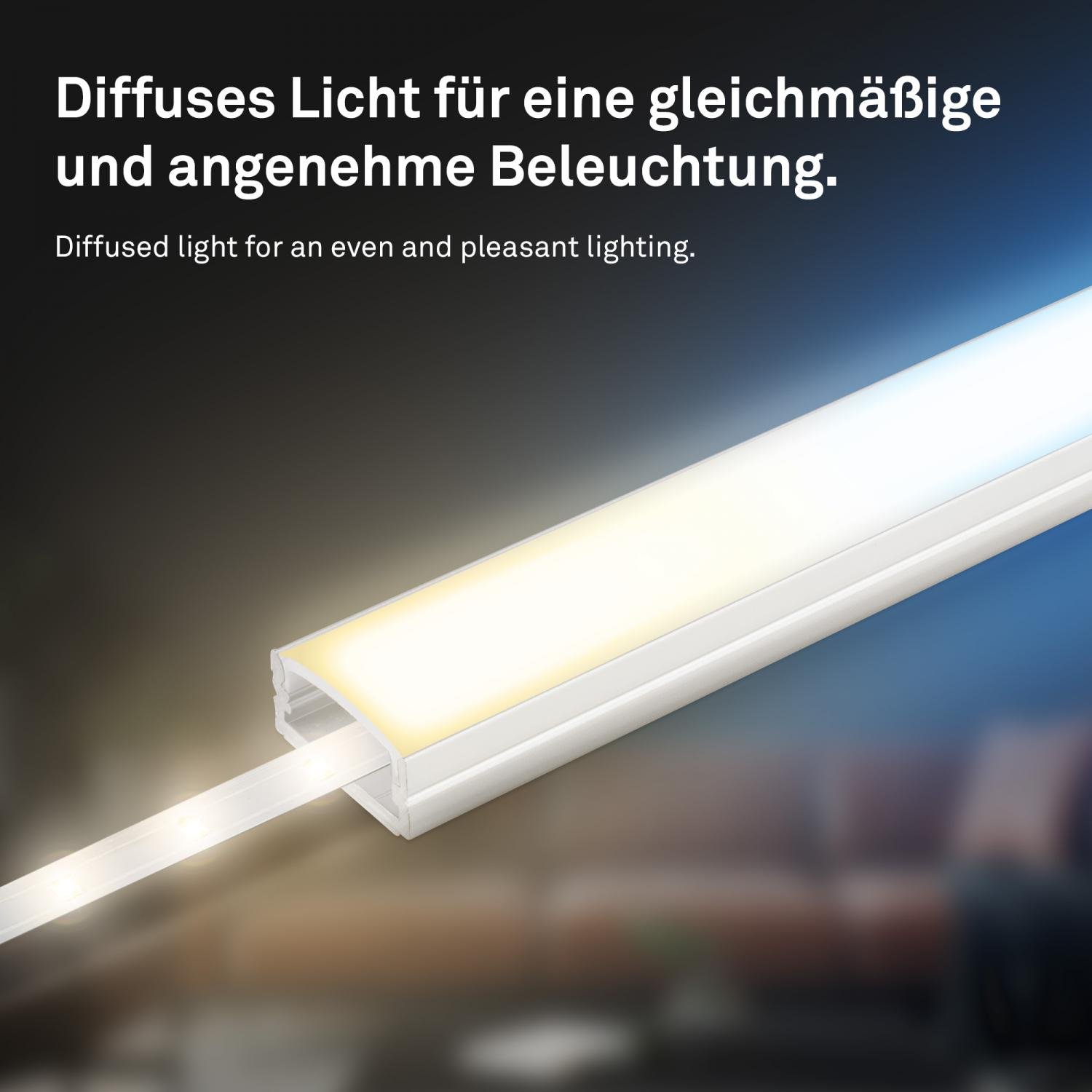 BRI 2152224 Pimp Your Stripe startovací sada LED pásek 2m, WiFi, CCT, hlasové ovládání - BRILONER (obrázek 3)