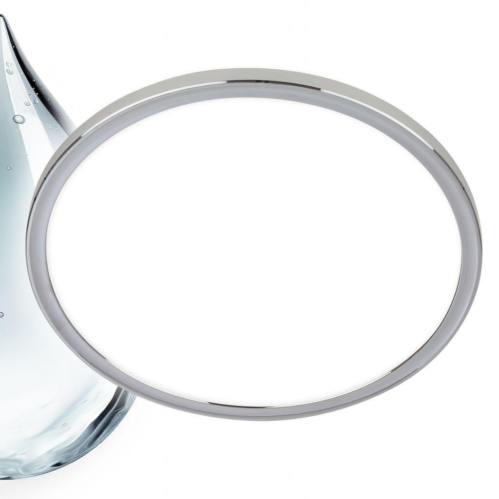 BRI 3872018 Pulap stropní svítidlo pr.29,3 cm - 18W, 2400lm, LED, přímé a nepřímé osvětlení, IP54, neutrální bílá, chrom - BRILONER