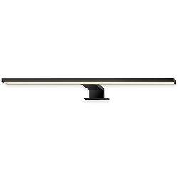 Obrázek pro produkt Dun svítidlo k zrcadlu - 10W, 1000lm, LED, 2 způsoby montáže, 50 cm, teplá bílá, černá - BRILONER