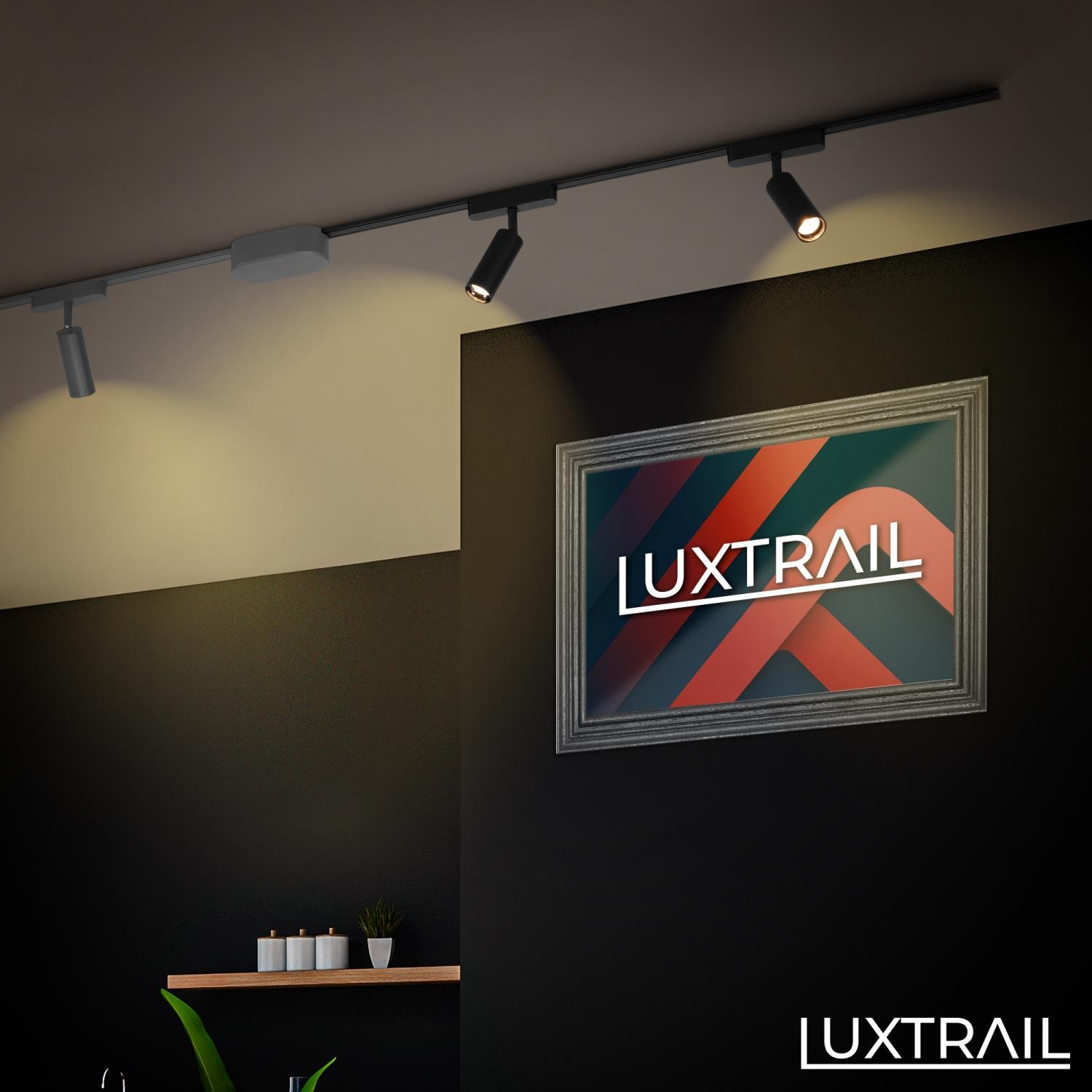BRILO 8026025 Luxtrail lištový systém, prodlužovací sada, 2x LED spoty, černá - BRILO (obrázek 6)