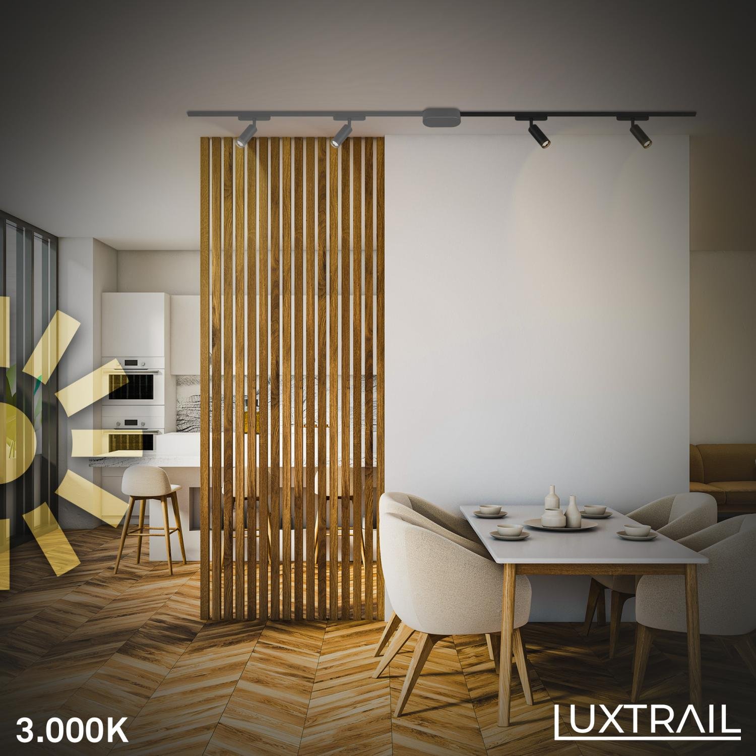BRILO 8026025 Luxtrail lištový systém, prodlužovací sada, 2x LED spoty, černá - BRILO (obrázek 10)