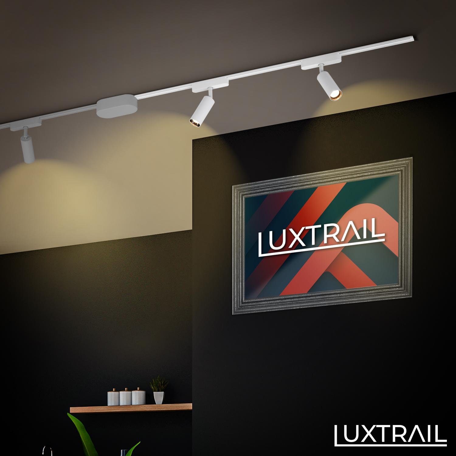 BRILO 8026026 Luxtrail lištový systém, prodlužovací sada, 2x LED spoty, bílá - BRILO (obrázek 6)