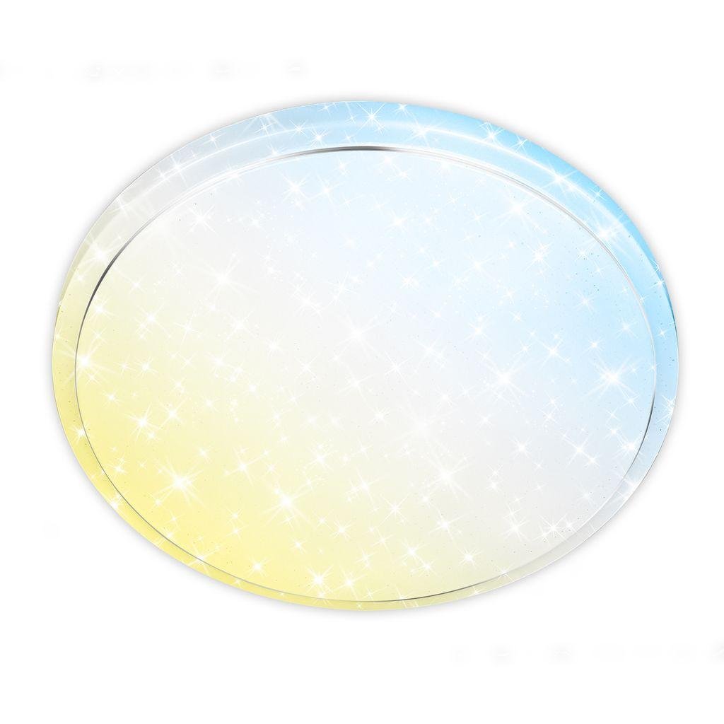 BRILO 3869016 Star A stropní svítidlo pr.48 cm - 19,5W, 4450lm, LED, EEK A, stmívatelné, dálkový ovladač, CCT, bílé - BRILO