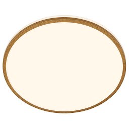 Obrázek pro produkt Acorus W stropní svítidlo pr.33 cm - 18W, 1850lm, LED, IP44, teplá bílá, bílé/dřevo - BRILONER