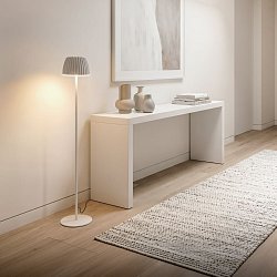Obrázek pro produkt Loca stojanová lampa - 8W, 800lm, LED, dotykový vypínač, stmívatelná, teplá bílá, starobílá - BRILONER