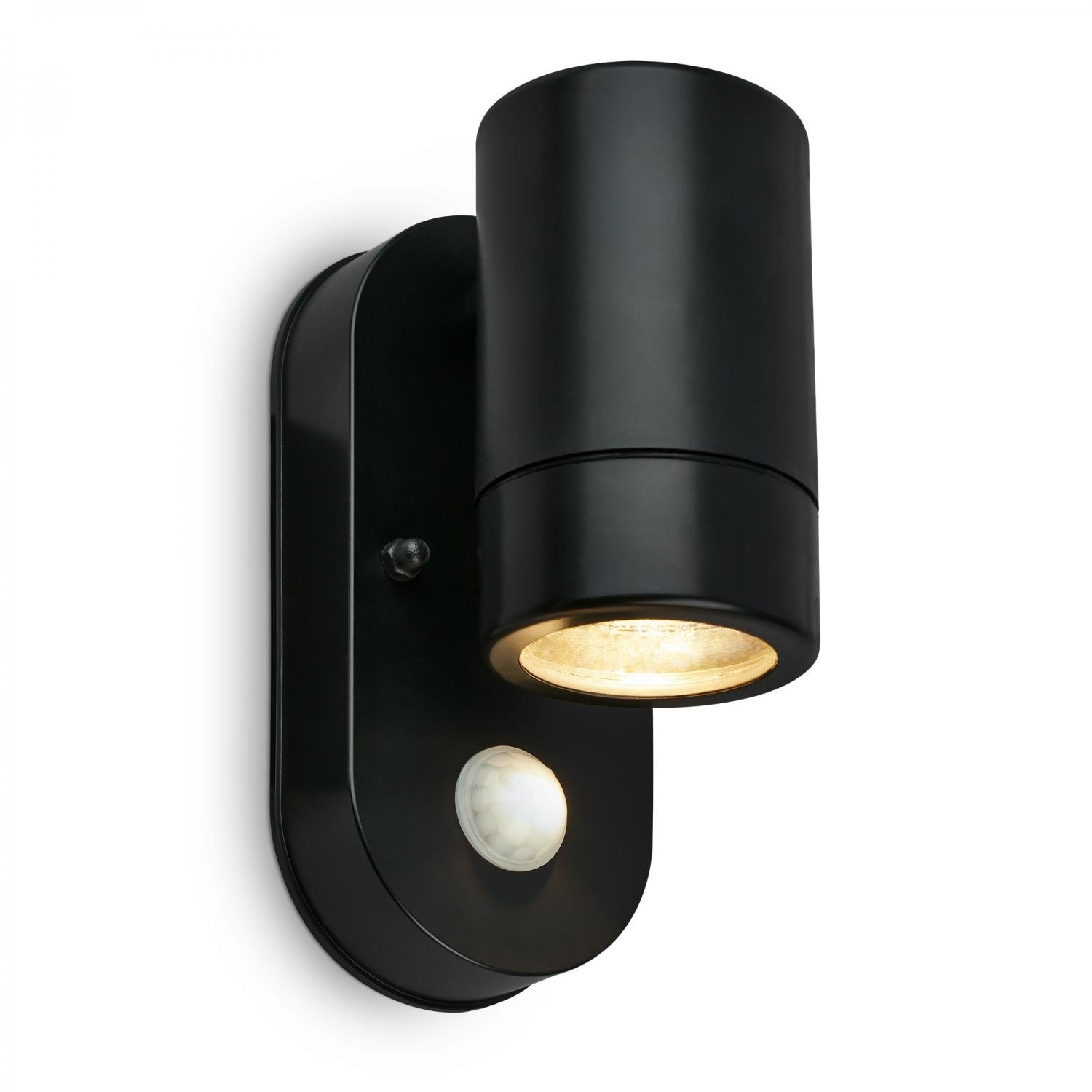 BRILO 3789015 LED nástěnné svítidlo, pohybové čidlo, voděodolné a prachotěsné - BRILO