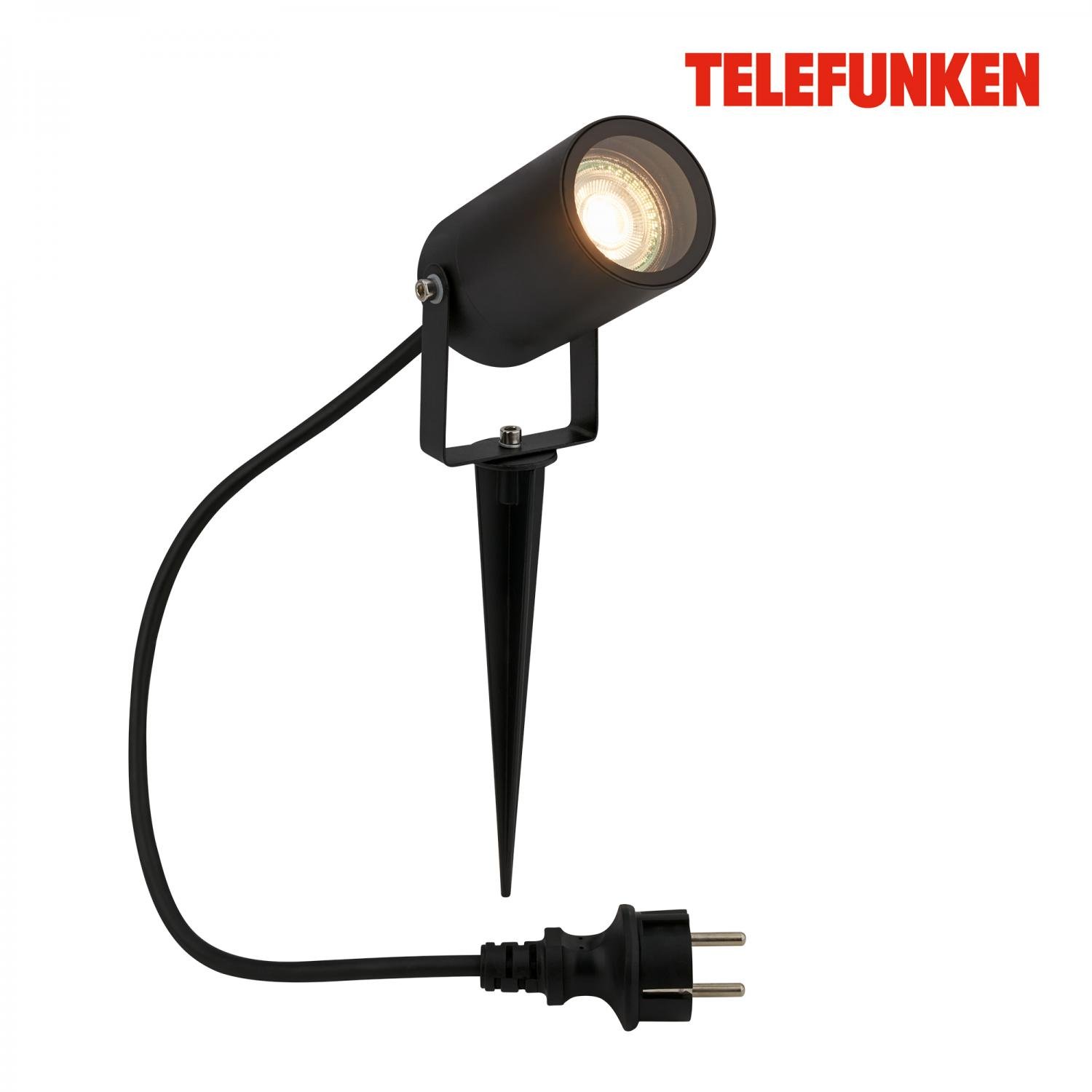 TF 322405TF TELEFUNKEN zahradní bodové svítidlo, ochrana proti tryskající vodě, nastavitelné - BRILONER