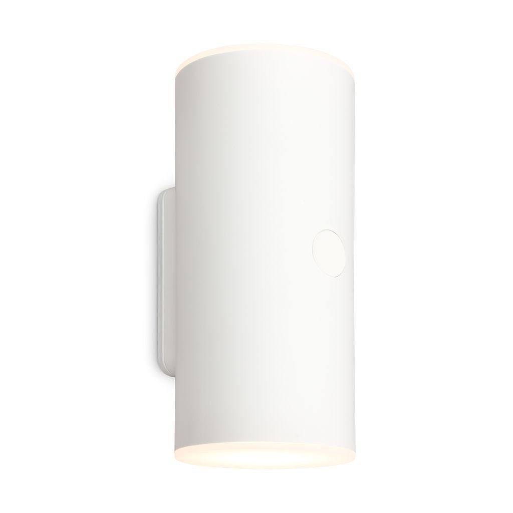 BRI 3786016 Lima LED venkovní nástěnné svítidlo, nabíjecí, 3 krokový dotykový stmívač, časovač, bílé - BRILONER