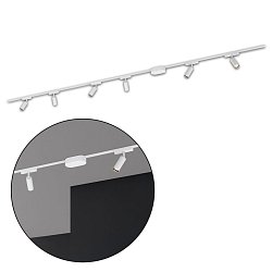 Obrázek pro produkt Luxtrail lištový systém, kompletní sada, 6x LED spoty, bílá - BRILO