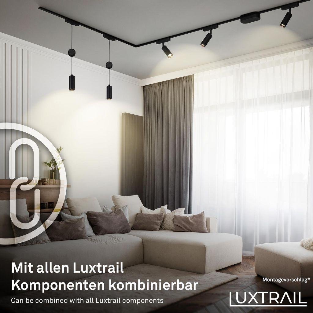 BRILO 8038085 Luxtrail lištový systém, 6x spot, 2x track svítidlo, do U/Z, černá - BRILO (obrázek 7)
