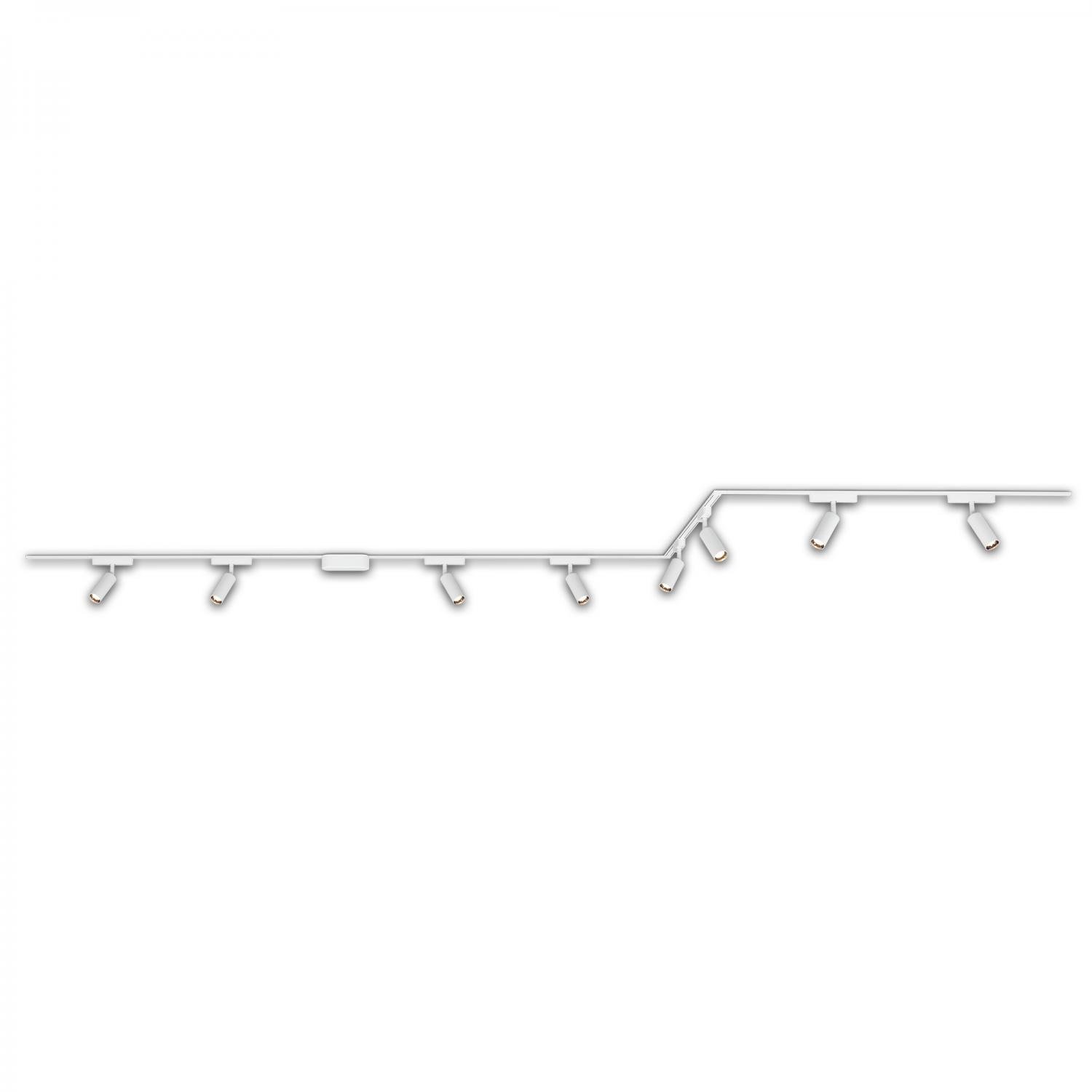 BRILO 8039086 Luxtrail lištový systém, 8x LED spoty, do U/Z, bílá - BRILO