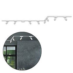 Obrázek pro produkt Luxtrail lištový systém, 8x LED spoty, do U/Z, bílá - BRILO