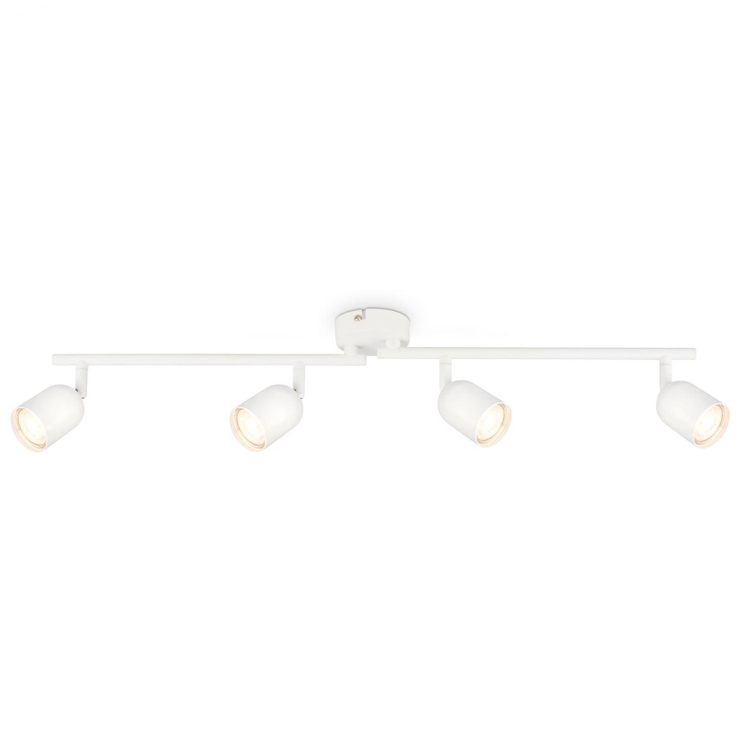 Levně BRILO 2145046 Bodové svítidlo Spot, 70,5 cm, 4x GU10, max. 9W, bílé - BRILO