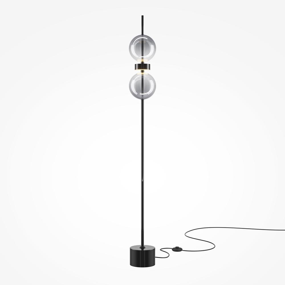 M MOD478FL-L15B3K Stojací lampa Double Moon 3000K 15W MOD478FL-L15B3K - MAYTONI