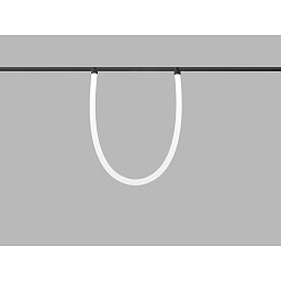 Obrázek pro produkt LED2 Lištové svítidlo MAG HOSE 200, B DALI 32W 3000K černá - LED2 Lighting