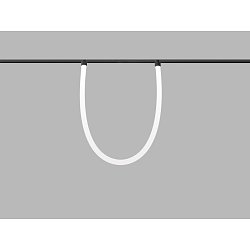 Obrázek pro produkt LED2 Lištové svítidlo MAG HOSE 200, B DALI 32W 4000K černá - LED2 Lighting