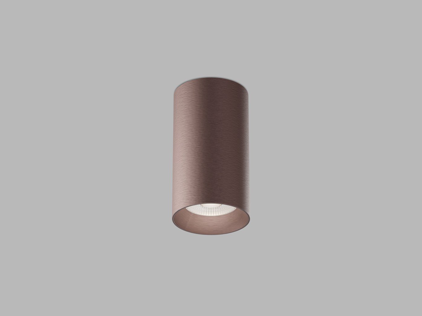 Levně LED2 1480558DT LED2 Stropní svítidlo TINY II L, CF TRIAC 11W 3000K/3500K/4000K hnědá - LED2 Lighting