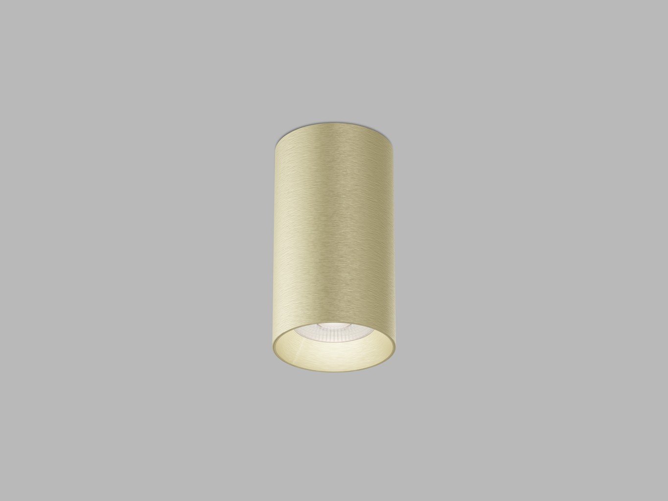 Levně LED2 1480557D LED2 Stropní svítidlo TINY II L, G DALI/PUSH 8W 3000K/3500K/4000K zlatá - LED2 Lighting