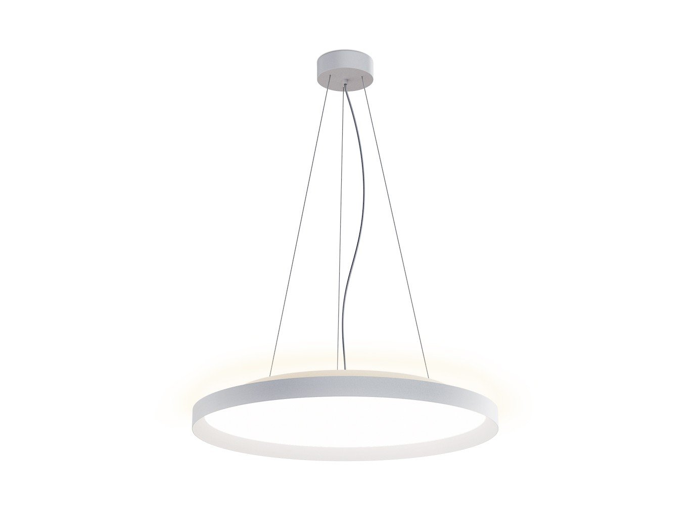 LED2 3274971DTW LED2 Závěsné svítidlo MOON 60 P/N-Z, W DALI TW/PUSH TW 60W (50+10) 2700K-4000K bílá - LED2 Lighting (obrázek 3)