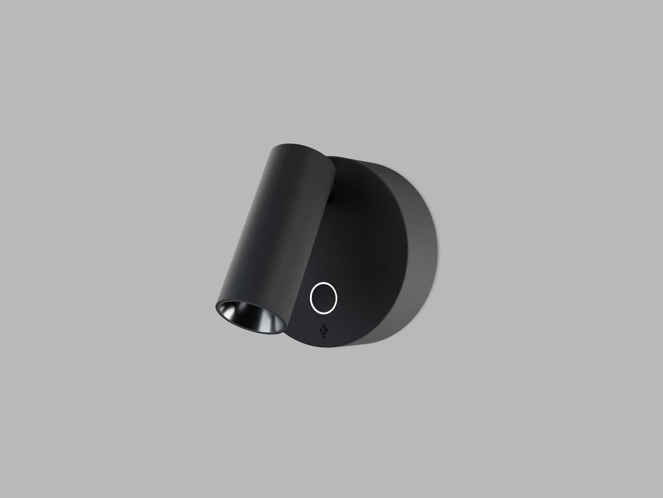 LED2 4580423 LED2 Nástěnné svítidlo ELFY USB, B 3,5W 2700K černá - LED2 Lighting