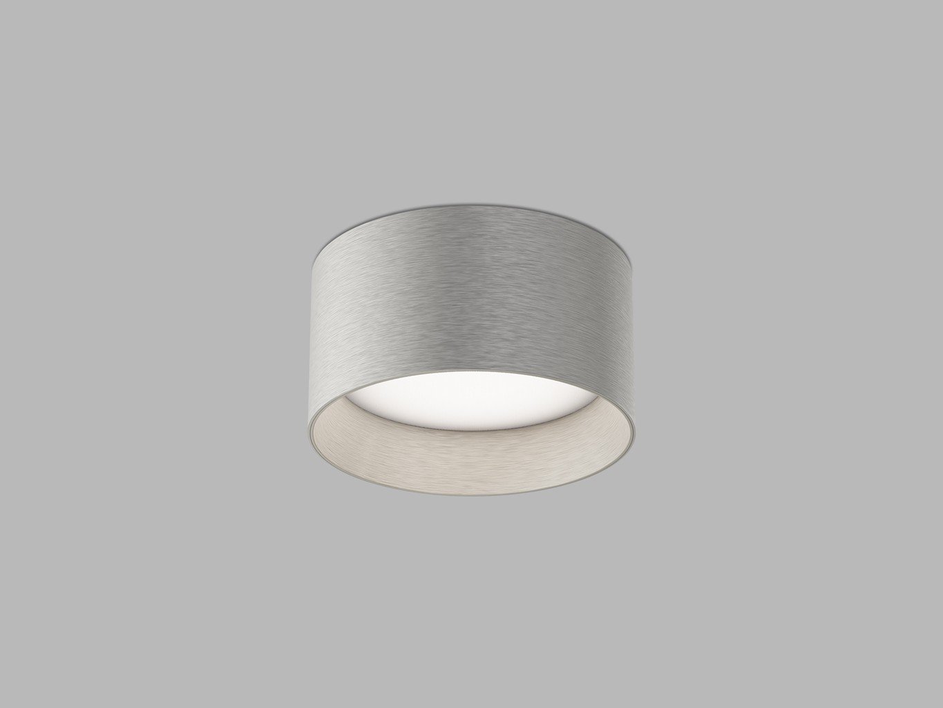 Levně LED2 1480226D LED2 Stropní svítidlo ZETA ON S, N DALI/PUSH 15W 2700K UGR matný nikl - LED2 Lighting