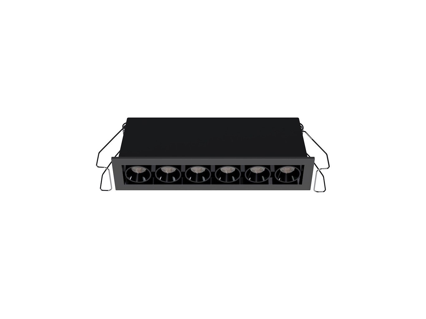 LED2 2560273D LED2 Zápustné svítidlo RIVA MINI 6, B DALI/PUSH 10W 2700K/3000K/4000K UGR černá - LED2 Lighting (obrázek 5)