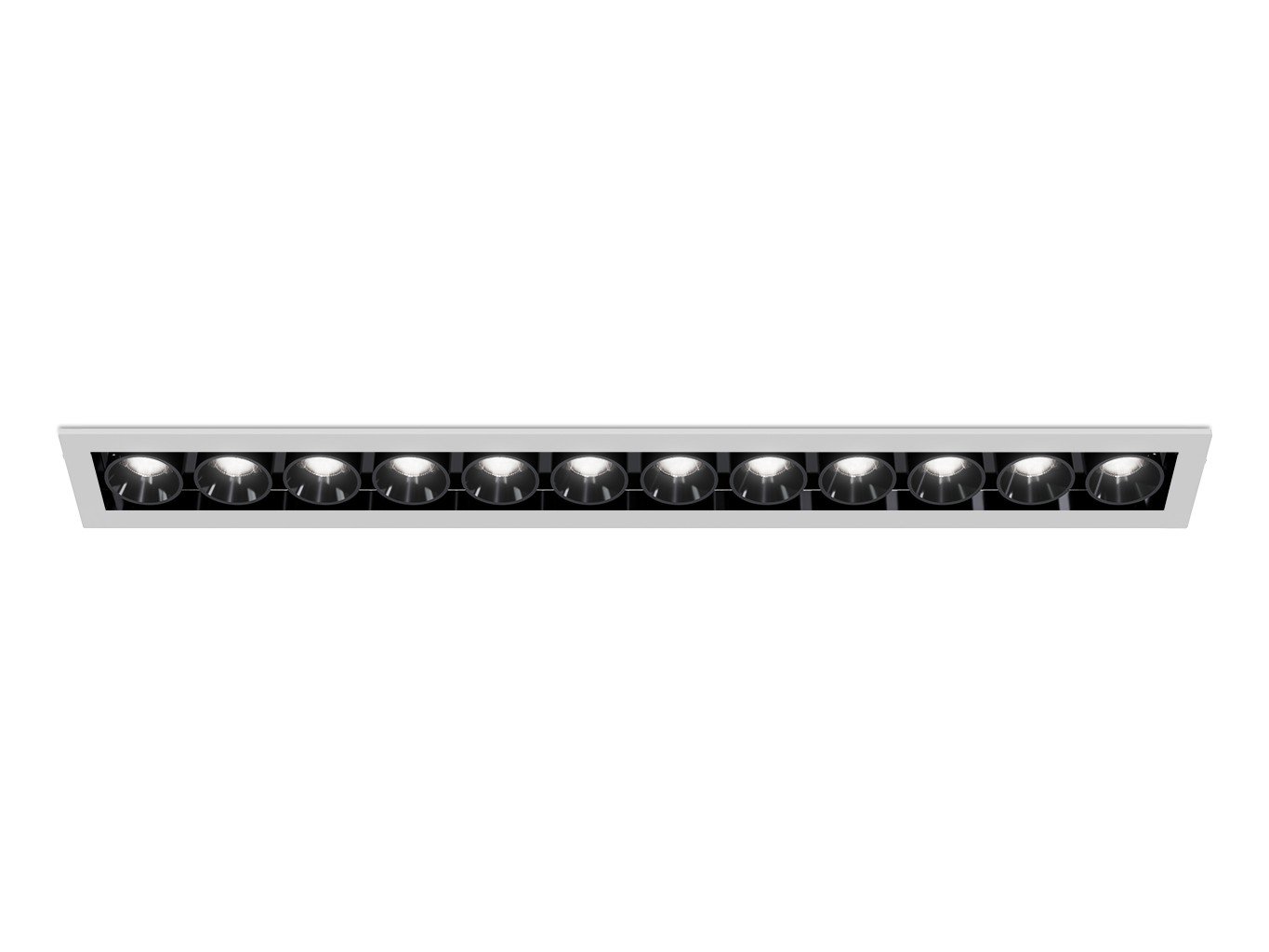 LED2 2560371DT LED2 Zápustné svítidlo RIVA MINI 12, W TRIAC 20W 2700K/3000K/4000K UGR bílá - LED2 Lighting (obrázek 3)