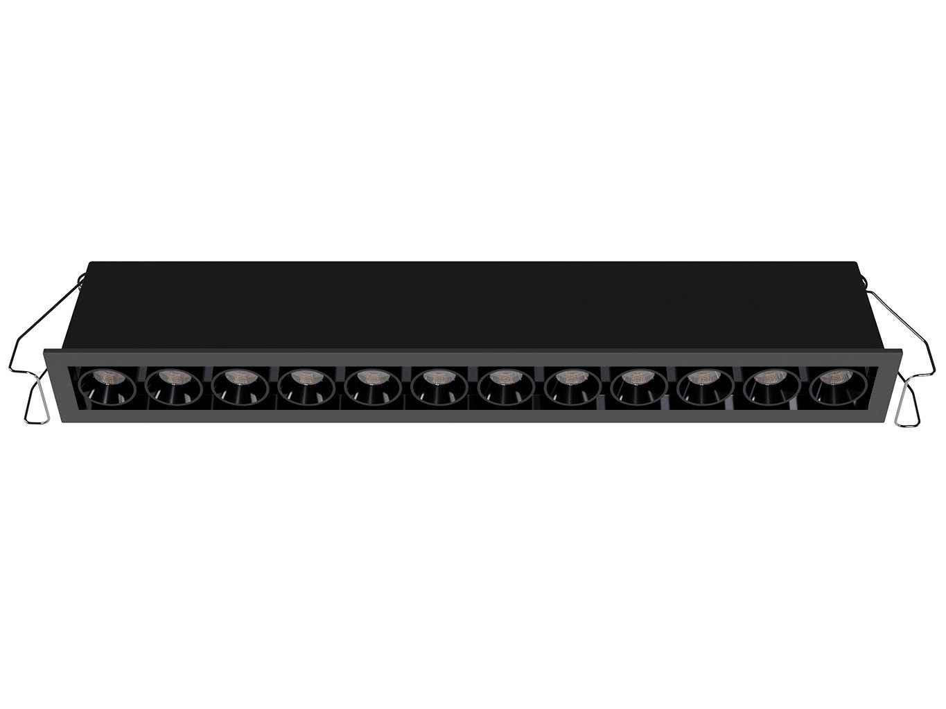 LED2 2560373D LED2 Zápustné svítidlo RIVA MINI 12, B DALI/PUSH 20W 2700K/3000K/4000K UGR černá - LED2 Lighting (obrázek 5)
