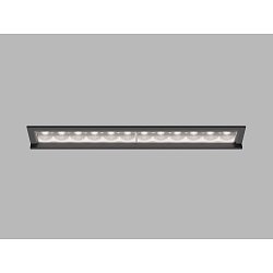 Obrázek pro produkt LED2 Zápustné svítidlo RIVA MINI WW 12, B DALI/PUSH 20W 2700K/3000K/4000K UGR černá - LED2 Lighting