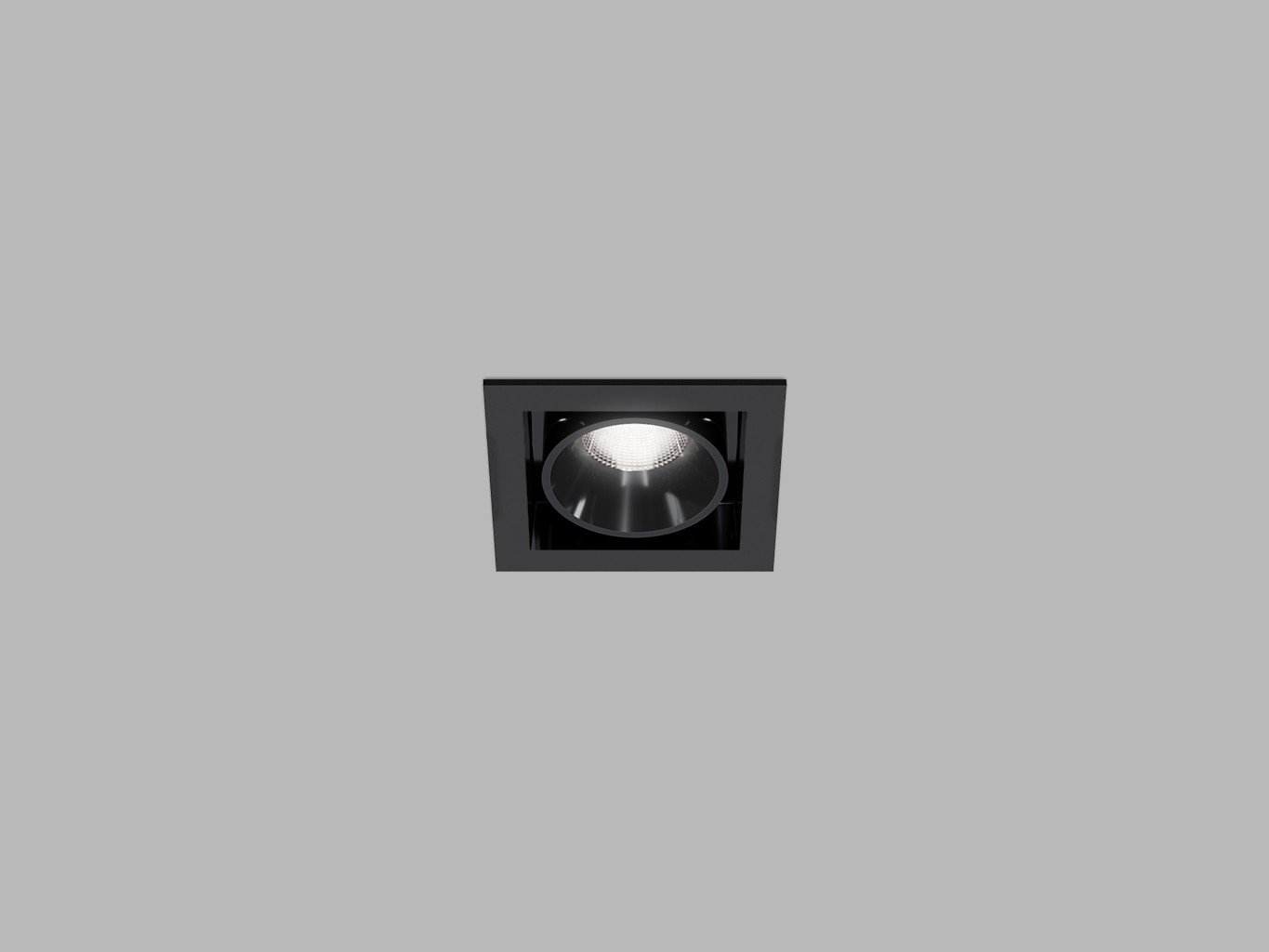 LED2 2560673DT LED2 Zápustné svítidlo RIVA MAXI 1, B TRIAC 5W 2700K/3000K/4000K UGR černá - LED2 Lighting