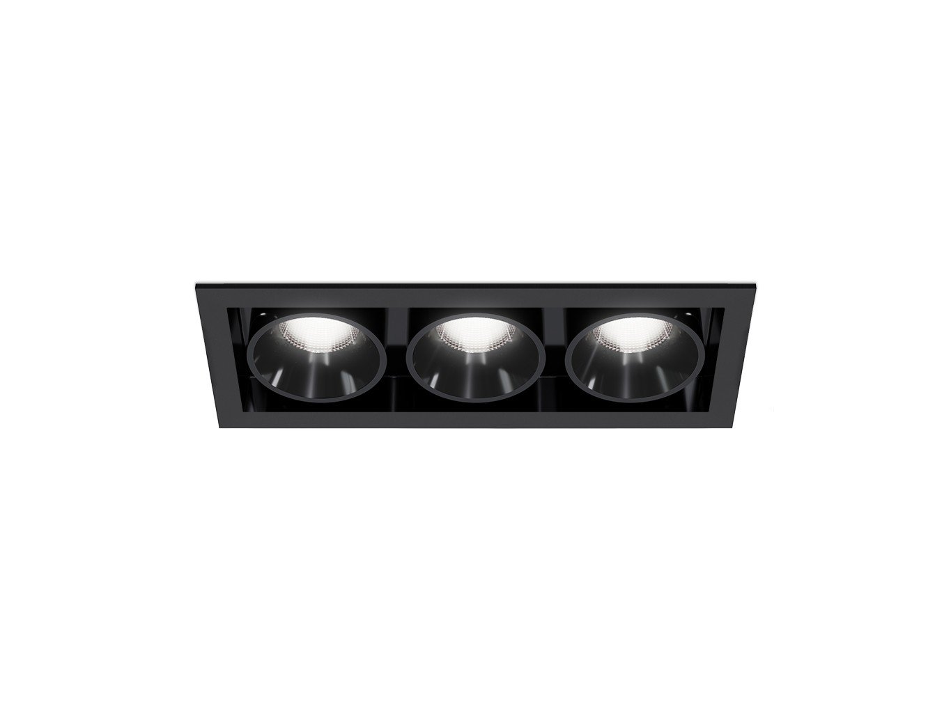 LED2 2560773DTW LED2 Zápustné svítidlo RIVA MAXI 3, B DALI TW/PUSH TW 15W 2700K-4000K UGR černá - LED2 Lighting (obrázek 3)