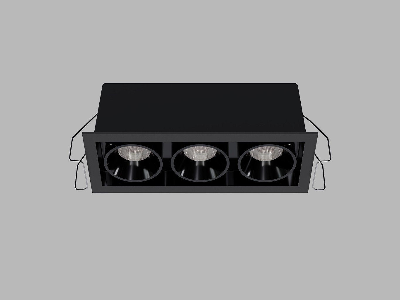 LED2 2560773DTW LED2 Zápustné svítidlo RIVA MAXI 3, B DALI TW/PUSH TW 15W 2700K-4000K UGR černá - LED2 Lighting (obrázek 4)