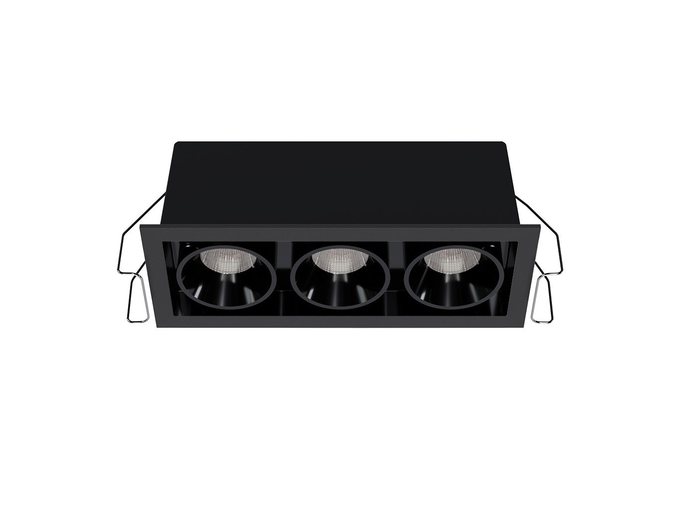 LED2 2560773DTW LED2 Zápustné svítidlo RIVA MAXI 3, B DALI TW/PUSH TW 15W 2700K-4000K UGR černá - LED2 Lighting (obrázek 5)