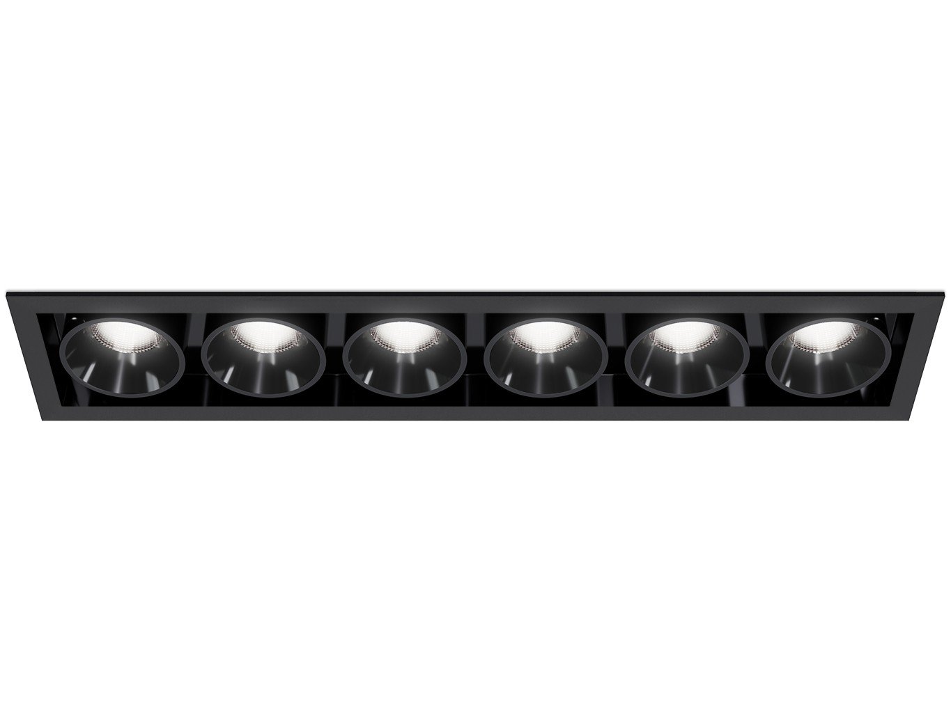 LED2 2560873DT LED2 Zápustné svítidlo RIVA MAXI 6, B TRIAC 30W 2700K/3000K/4000K UGR černá - LED2 Lighting (obrázek 3)