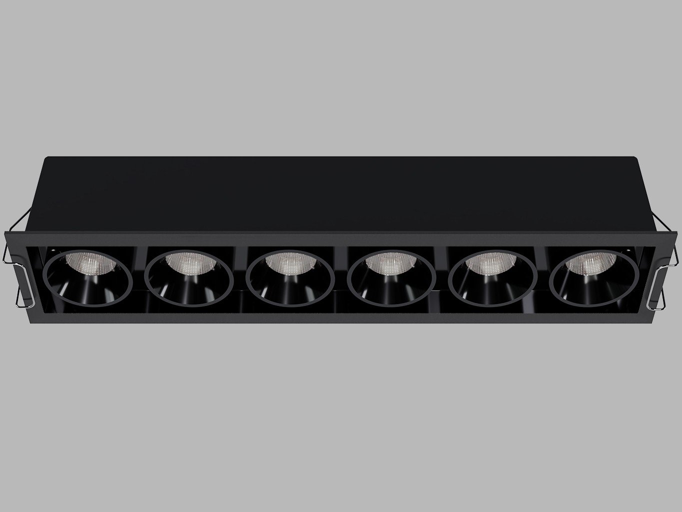 LED2 2560873DT LED2 Zápustné svítidlo RIVA MAXI 6, B TRIAC 30W 2700K/3000K/4000K UGR černá - LED2 Lighting (obrázek 4)