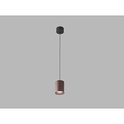 Obrázek pro produkt LED2 Závěsné svítidlo TINY II M Z, CF DALI/PUSH 8W 2700K hnědá - LED2 Lighting