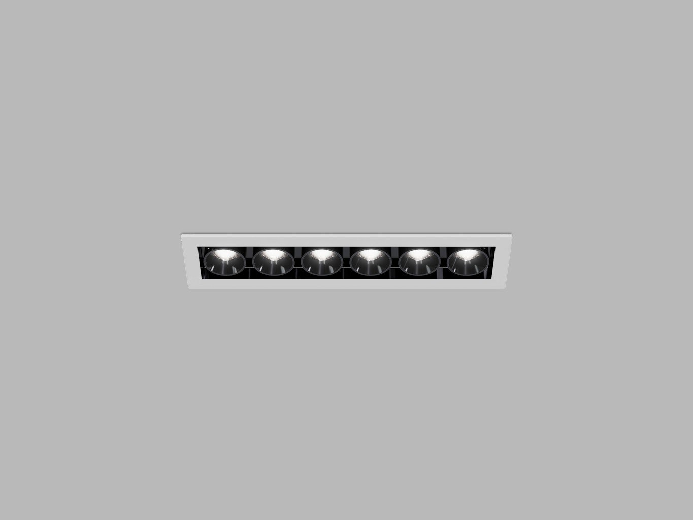 LED2 2560271 LED2 Zápustné svítidlo RIVA MINI 6, W 10W 2700K/3000K/4000K UGR bílá - LED2 Lighting