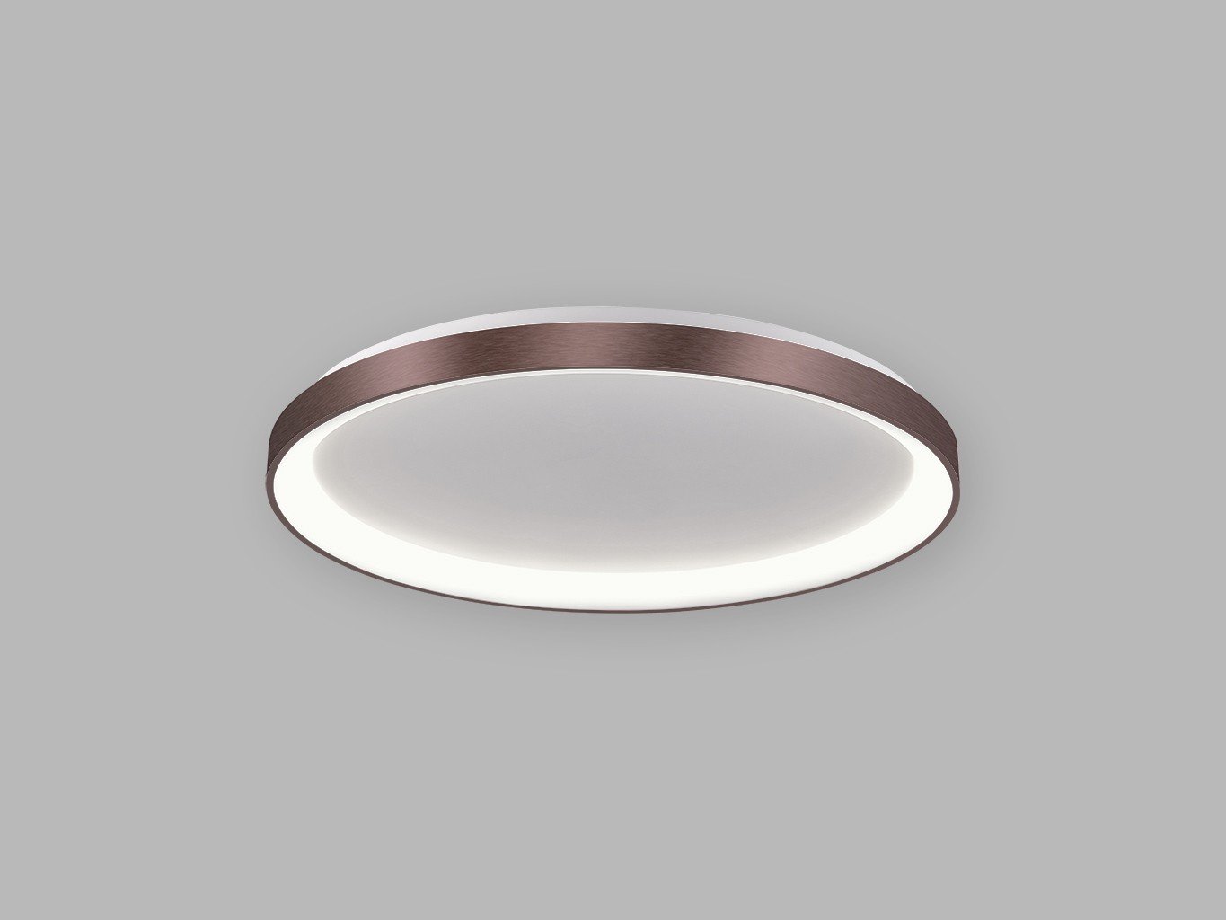 LED2 1271778DTW LED2 Stropní svítidlo BELLA SLIM 78, CF DALI TW/PUSH TW 60W 2700K-4000K hnědá - LED2 Lighting