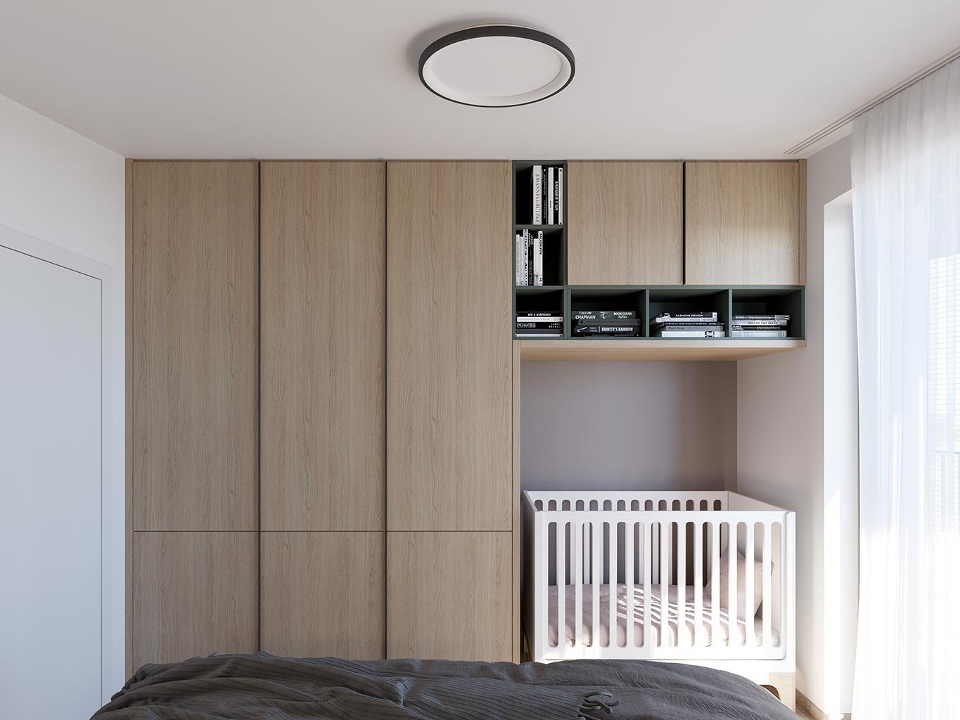 LED2 1273173ZBTW LED2 Stropní svítidlo BELLA SLIM 58, B ZIGBEE TW 48W 2700K-4000K černá - LED2 Lighting (obrázek 5)