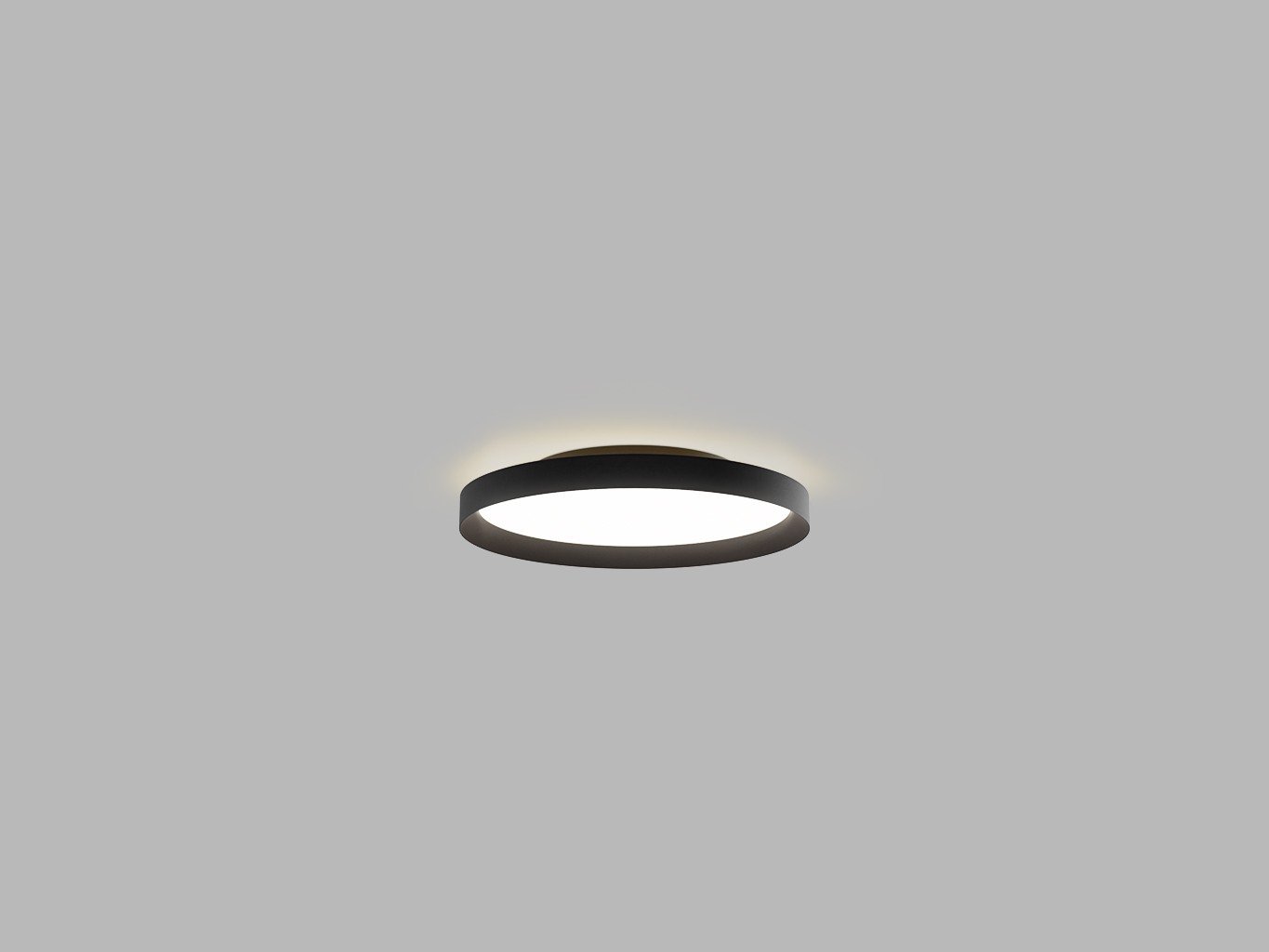 Levně LED2 1274873ZBTW LED2 Stropní svítidlo MOON 40, B ZIGBEE TW 36W (30+6) 2700K-4000K černá - LED2 Lighting
