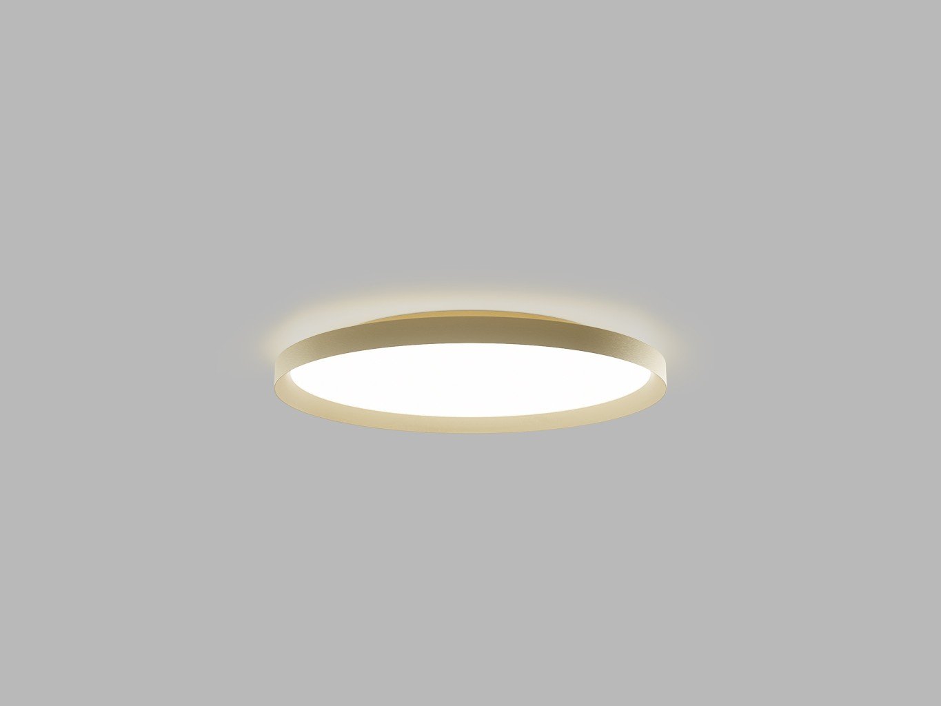 LED2 1274977DTW LED2 Stropní svítidlo MOON 60, G DALI TW/PUSH TW 60W (50+10) 2700K-4000K zlatá - LED2 Lighting